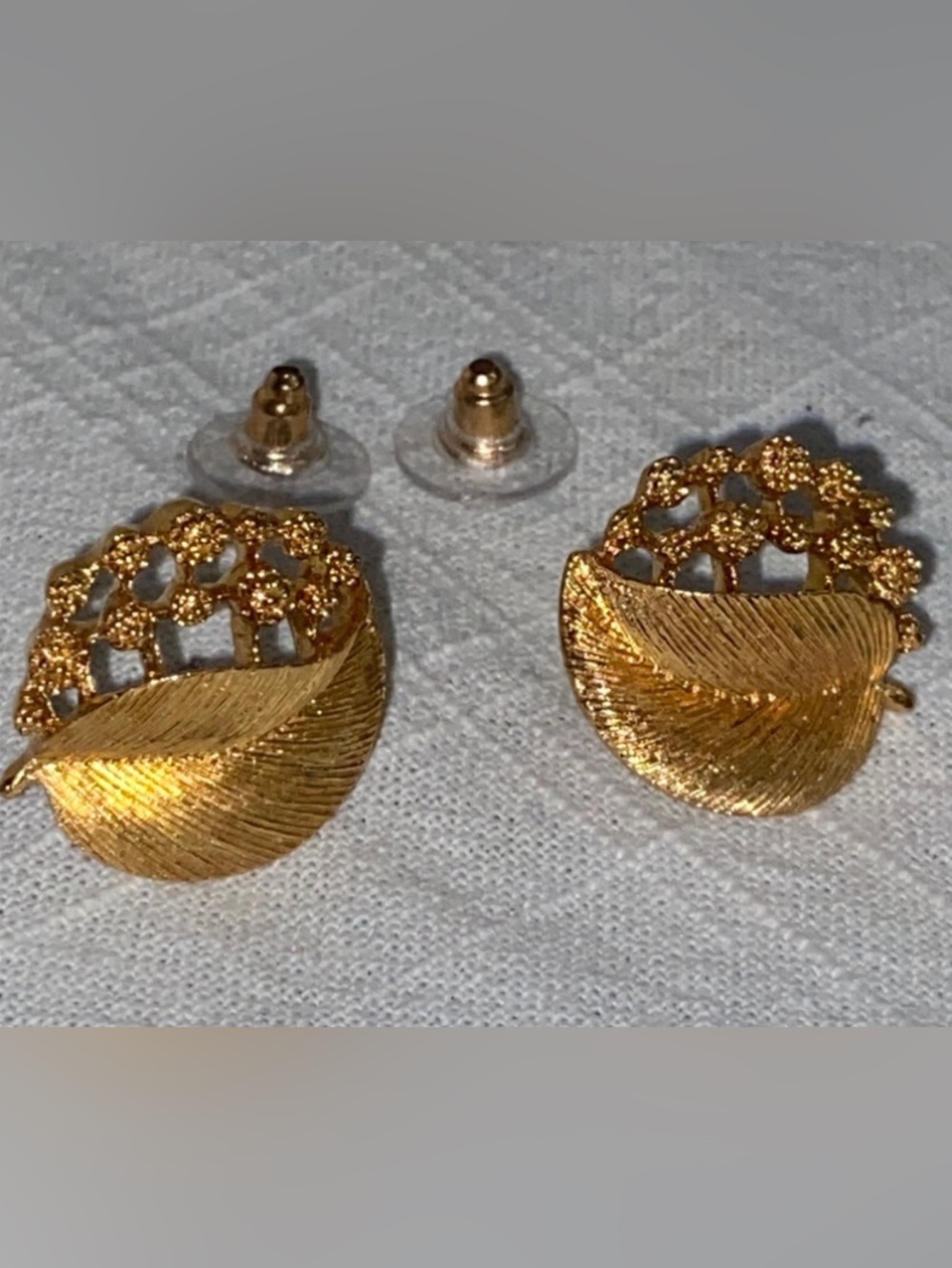 Vintage NAPIER 70s Post Pierced Earrings